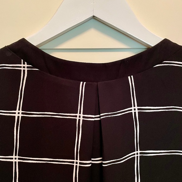Reitmans Black & White Shift Dress Size L - Picture 4 of 4